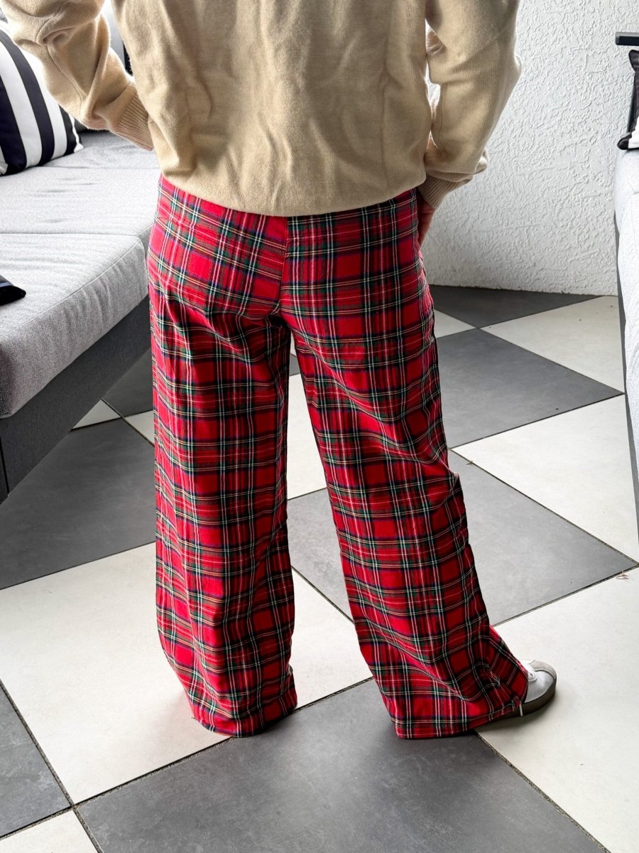 Ralph Plaid Christmas Pants - Revel Boutique