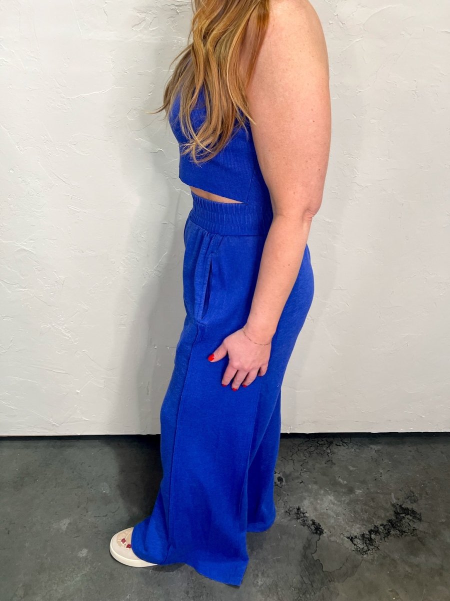Ready Set Go Set - Iris Blue - Revel Boutique
