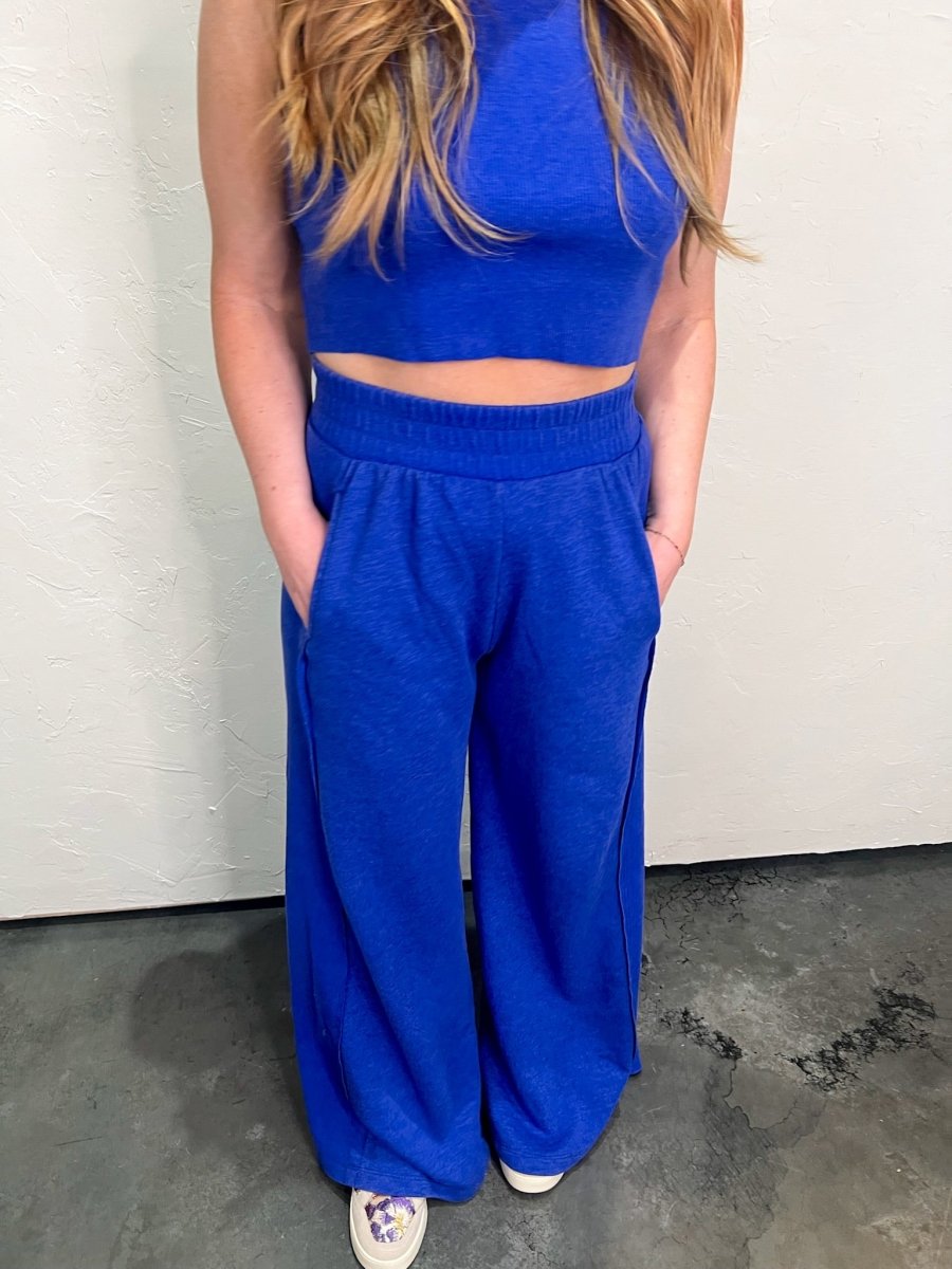 Ready Set Go Set - Iris Blue - Revel Boutique