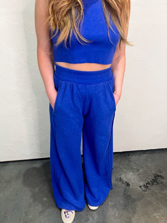 Ready Set Go Set - Iris Blue - Revel Boutique