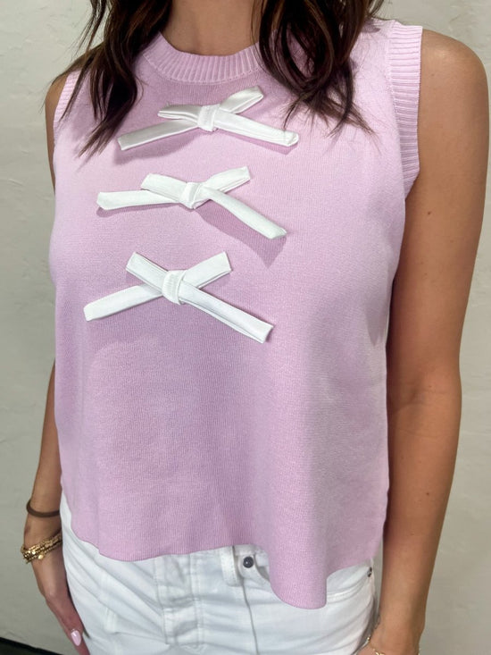 Load image into Gallery viewer, Reese Bow Top - Revel Boutique

