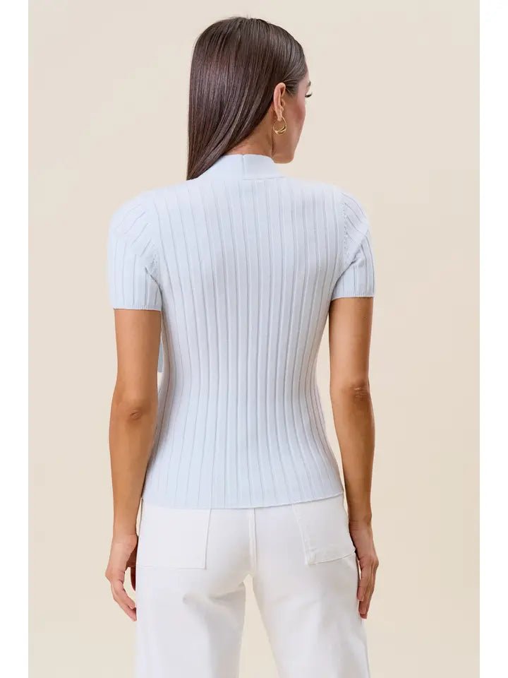Robin Bow Neck Sweater - Revel Boutique