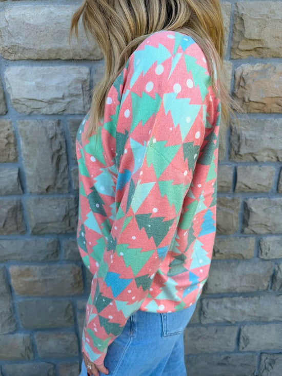 Rocking Around the Christmas Tree Sweater - Revel Boutique