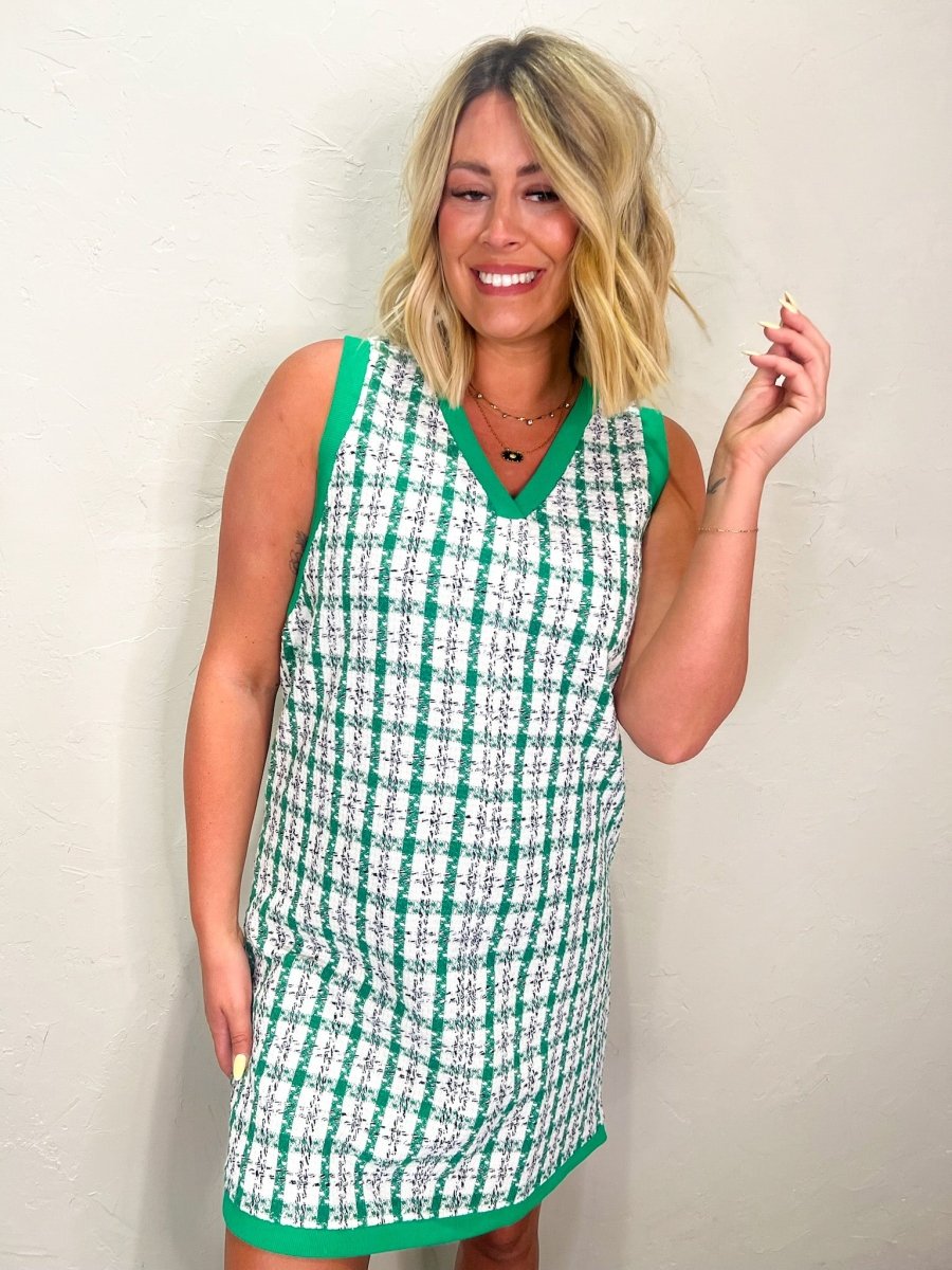 Rory Tweed Dress - Revel Boutique