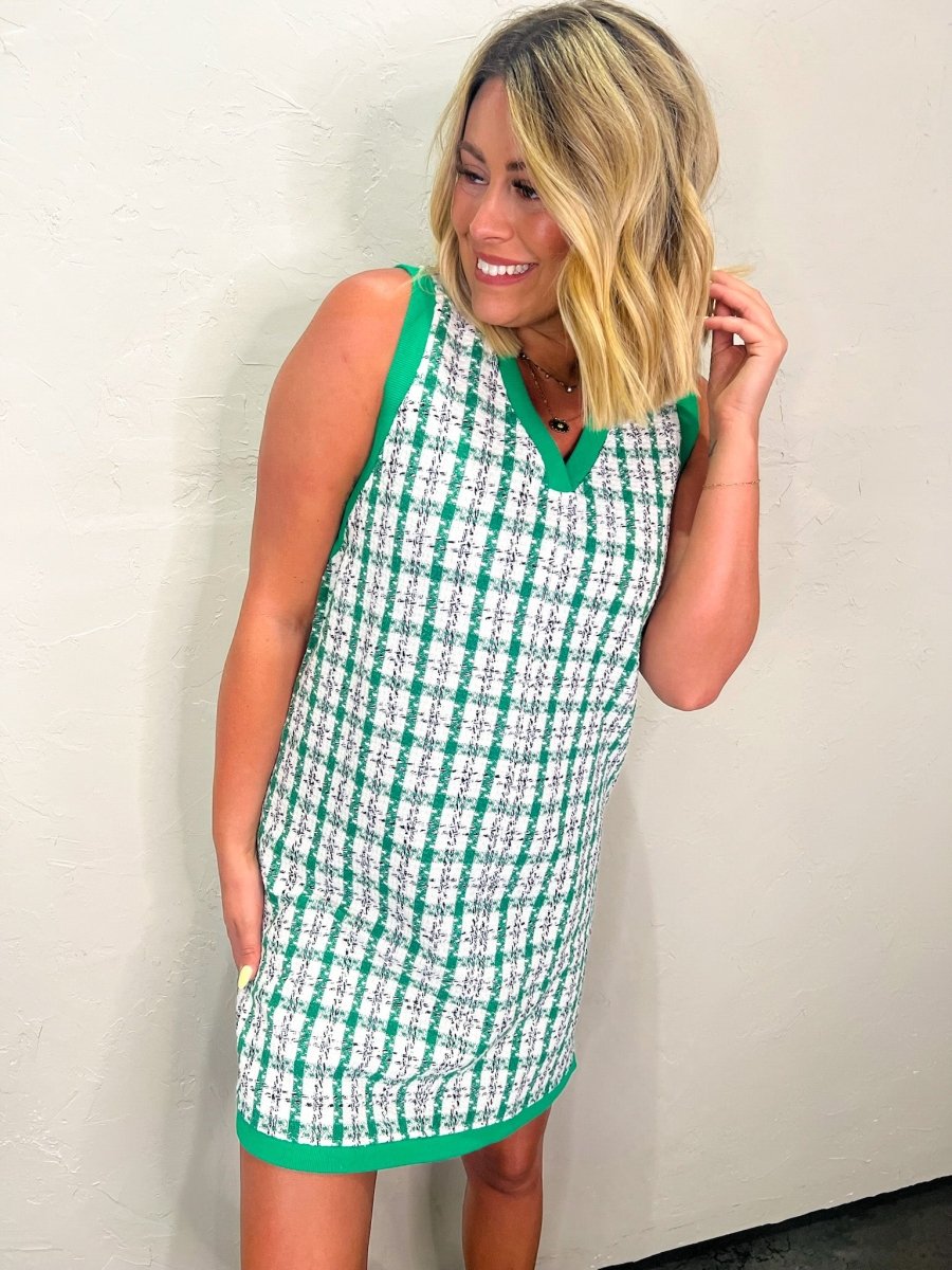 Rory Tweed Dress - Revel Boutique