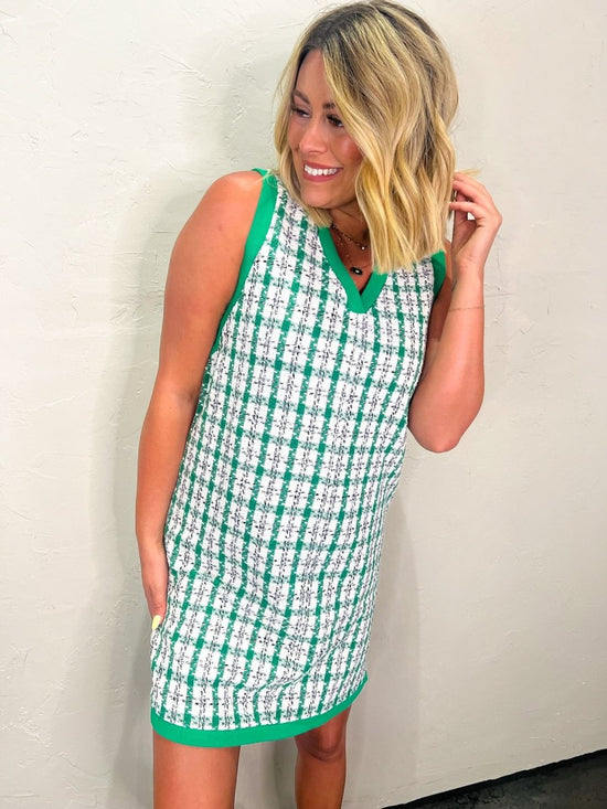 Rory Tweed Dress - Revel Boutique