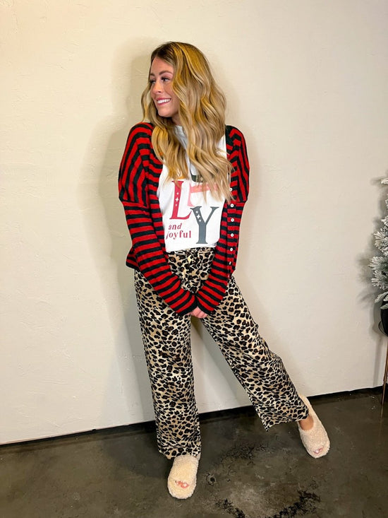 Safari Wide Leg Pants - Revel Boutique