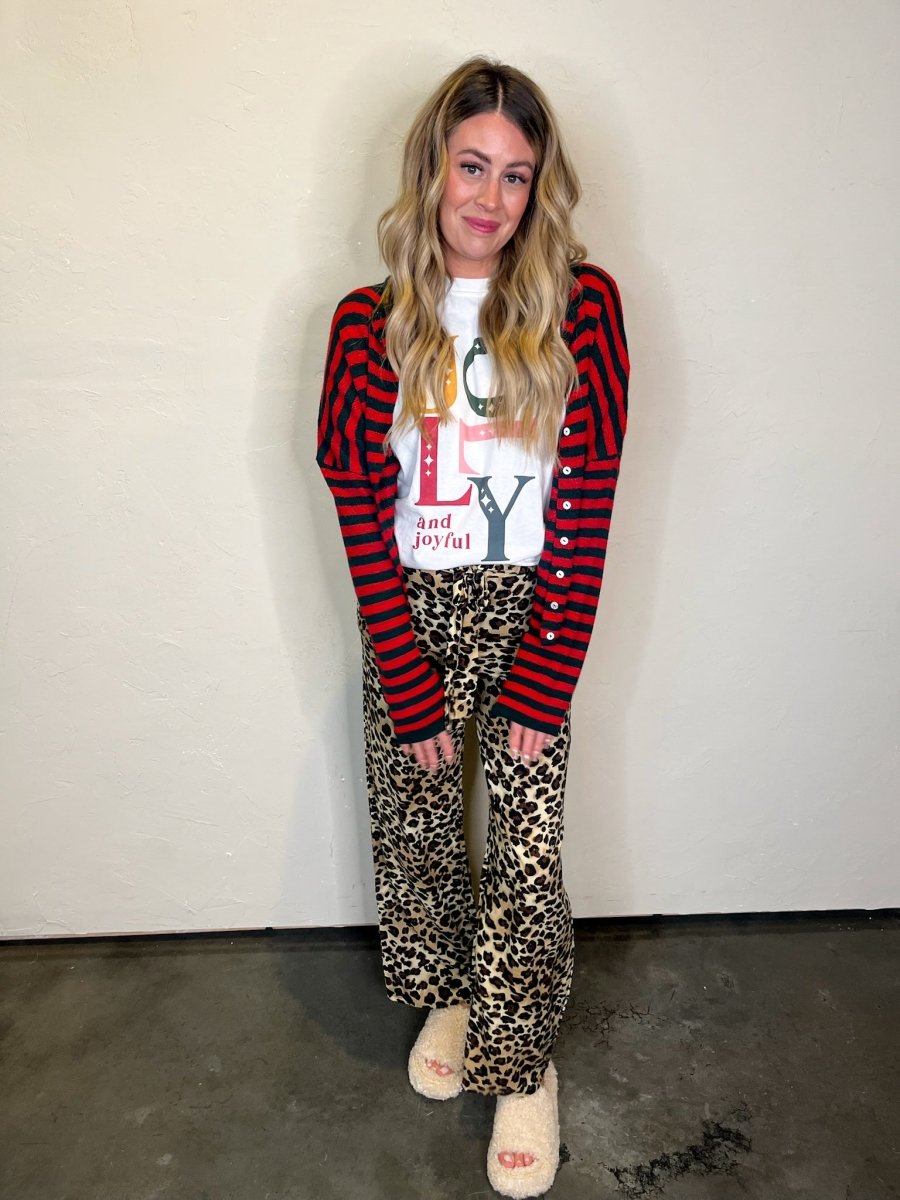 Safari Wide Leg Pants - Revel Boutique