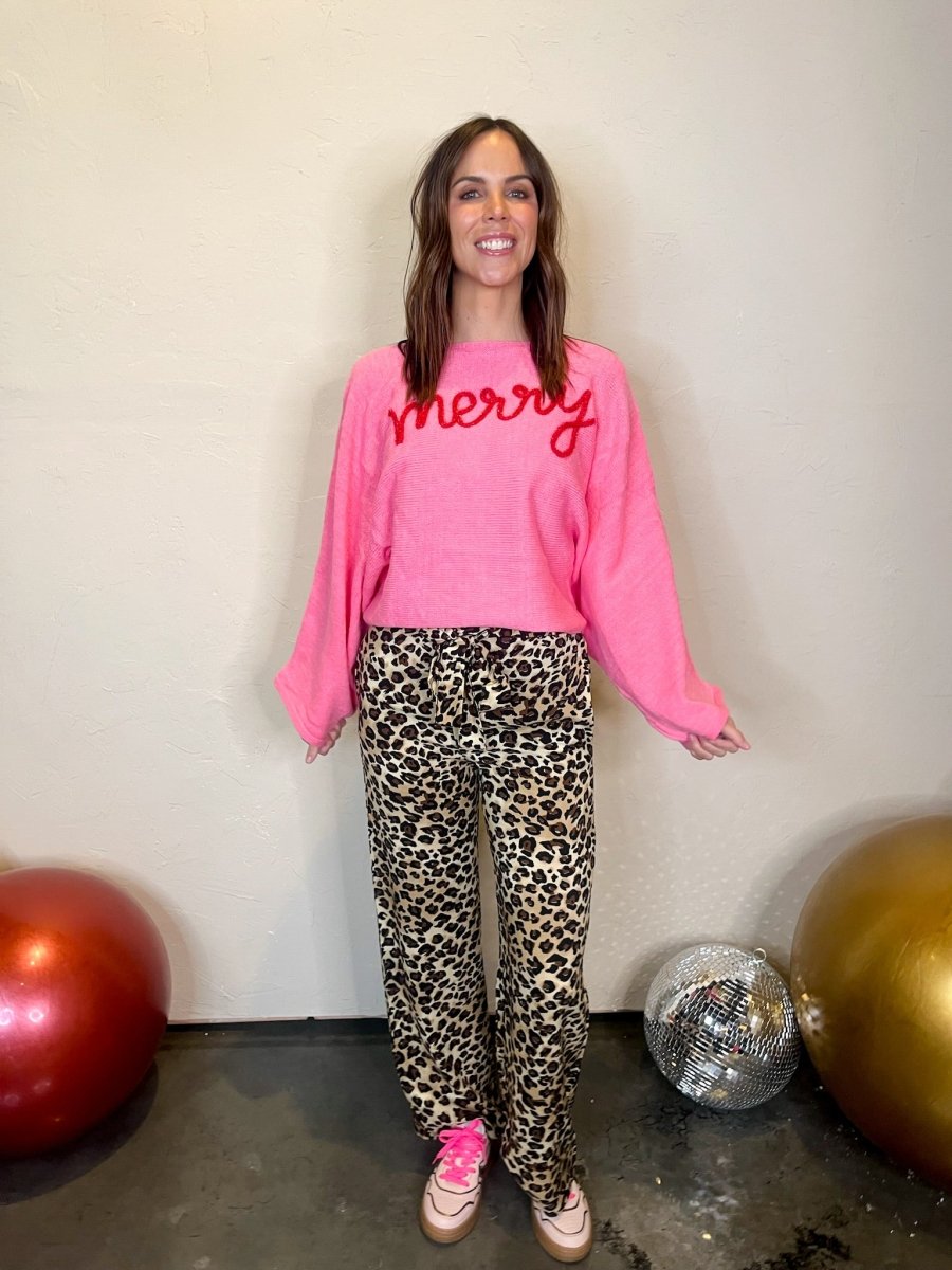 Safari Wide Leg Pants - Revel Boutique