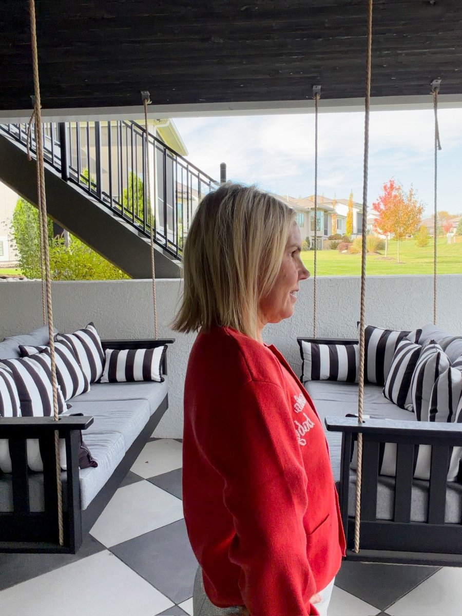 Santa Baby Beaded Cardigan - Revel Boutique