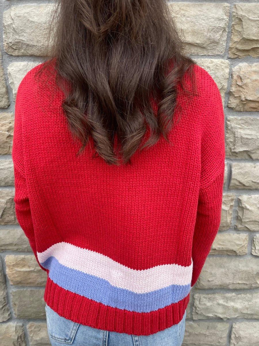 Ski Fever Sweater - Revel Boutique