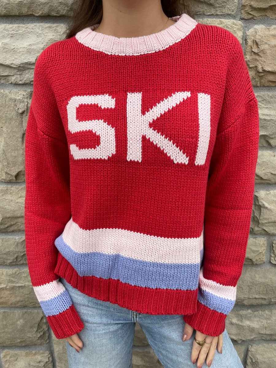Ski Fever Sweater - Revel Boutique