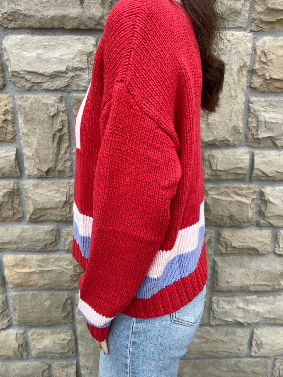 Ski Fever Sweater - Revel Boutique