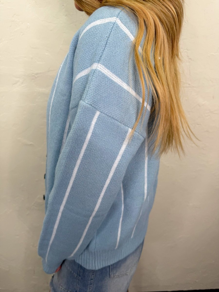 Skies Are Blue Cardigan - Revel Boutique