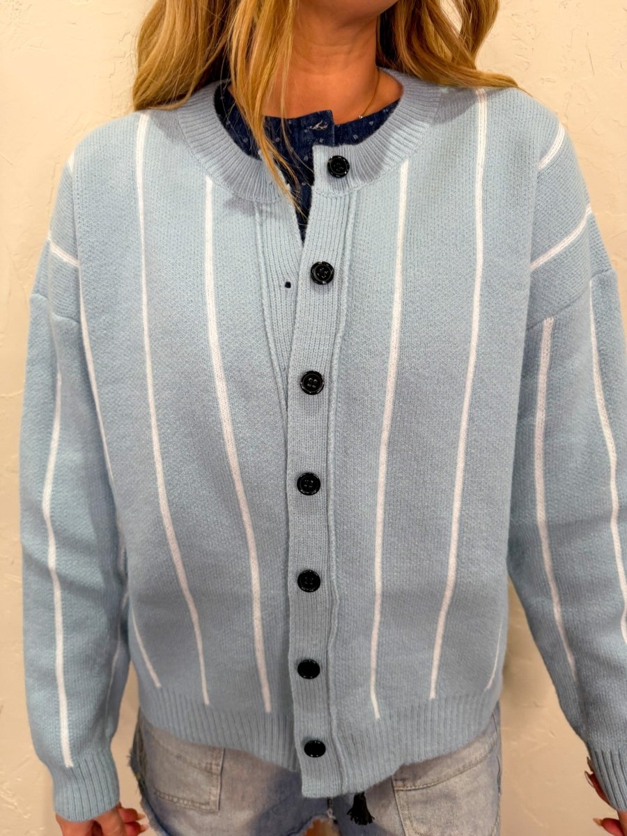 Skies Are Blue Cardigan - Revel Boutique