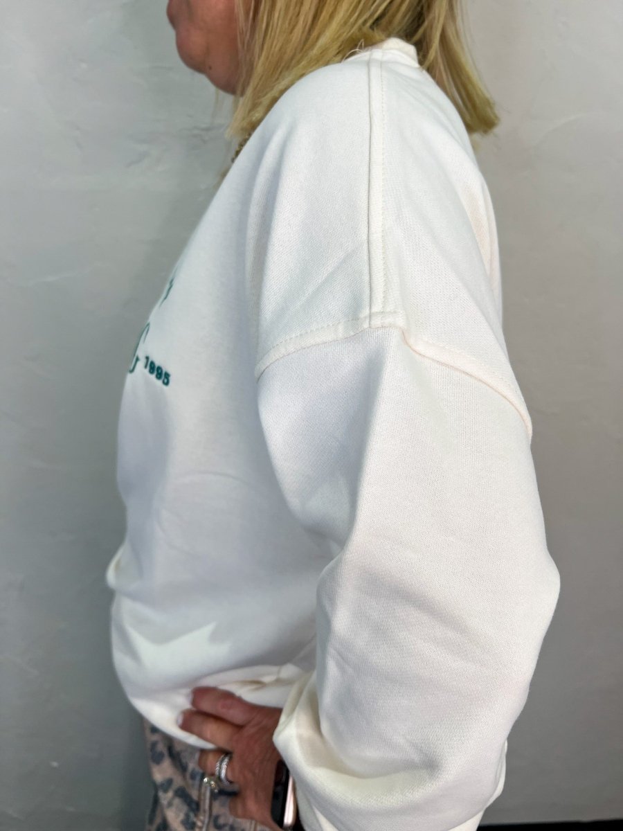 Slow Sunday Morning Club Sweatshirt - Revel Boutique