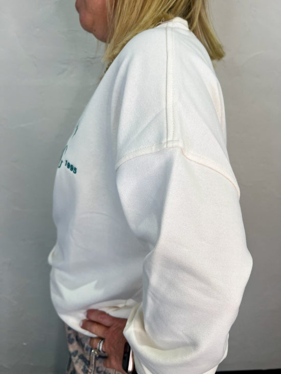 Slow Sunday Morning Club Sweatshirt - Revel Boutique