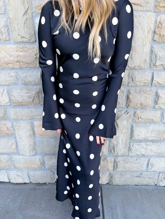 Sofie Polkadot Dress - Revel Boutique
