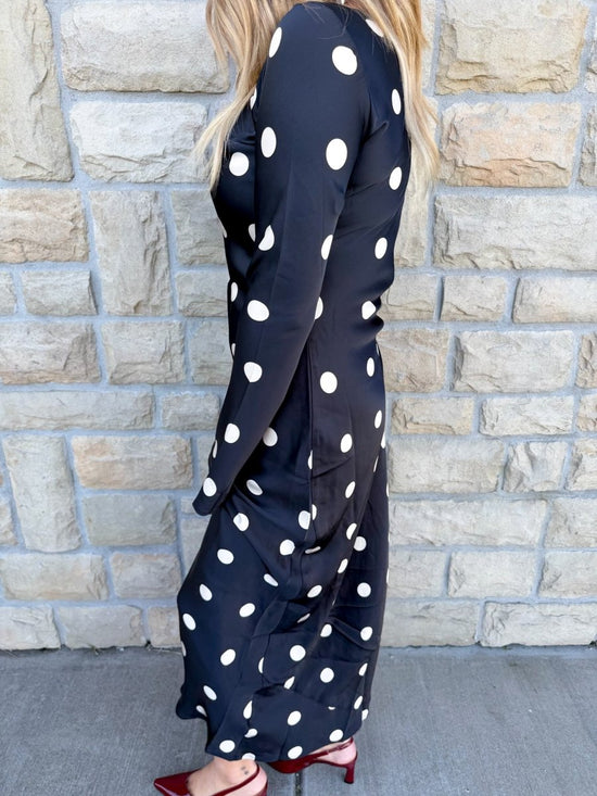 Sofie Polkadot Dress - Revel Boutique