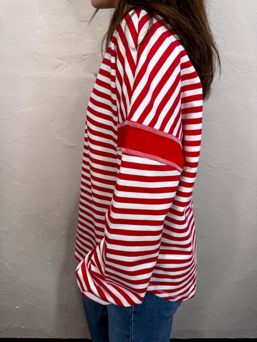 Songbird Stripe Top - Revel Boutique