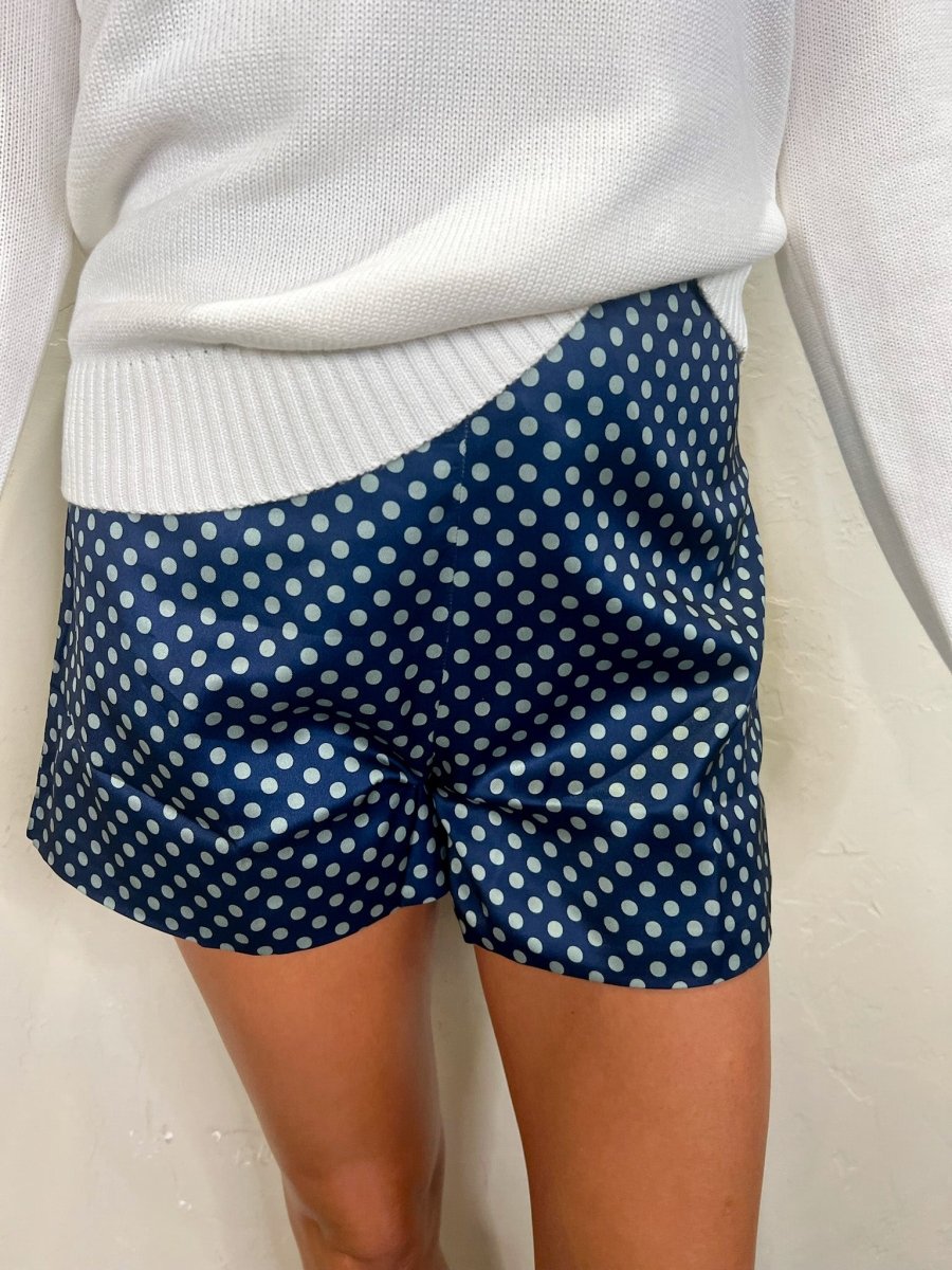 Spot On Short - Navy - Revel Boutique