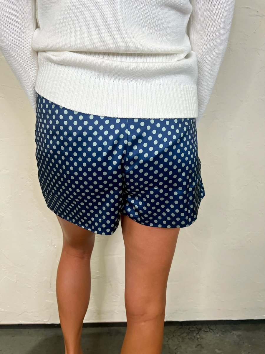 Spot On Short - Navy - Revel Boutique