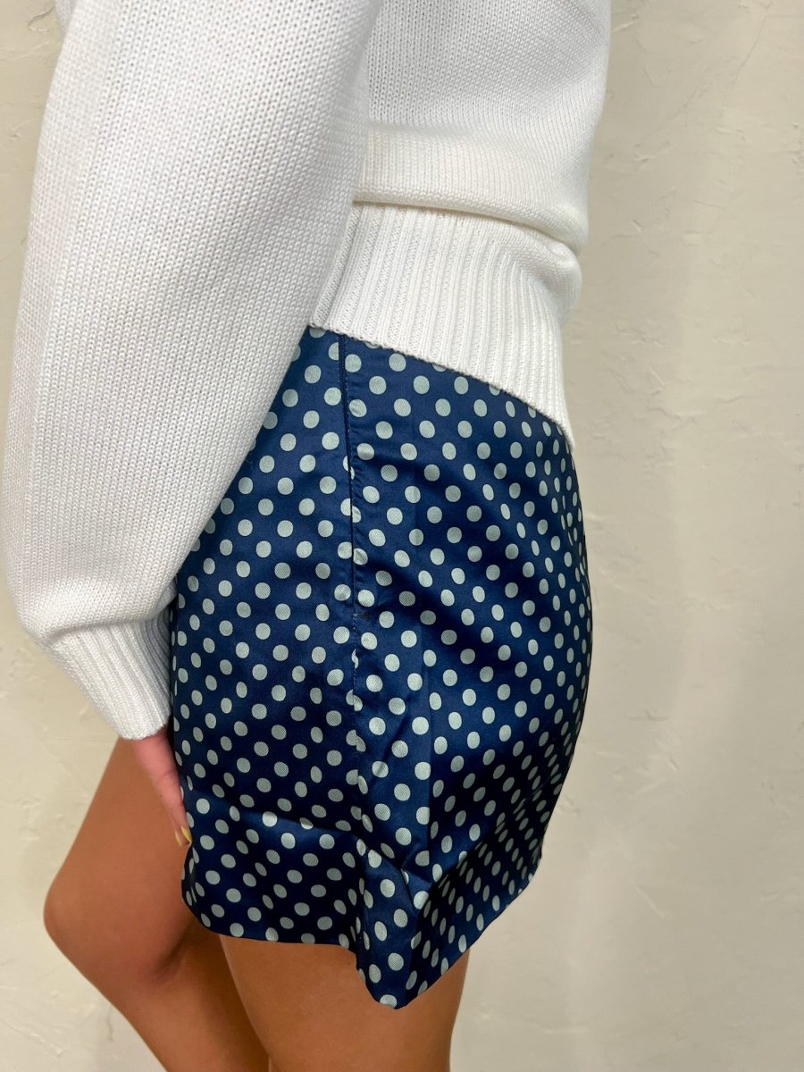 Spot On Short - Navy - Revel Boutique