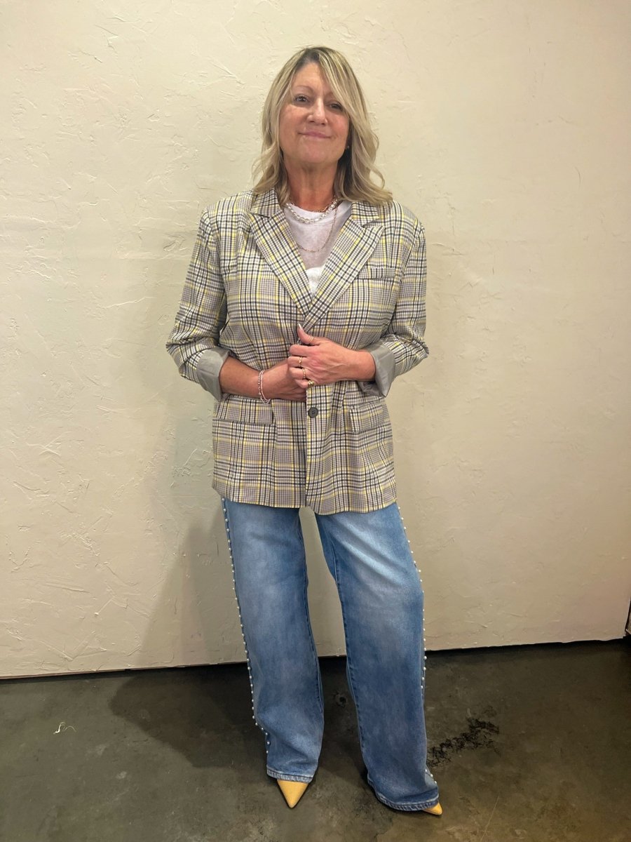 Spring Neutral Blazer - Revel Boutique