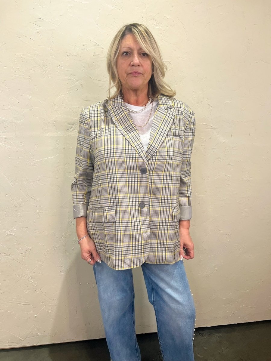 Spring Neutral Blazer - Revel Boutique