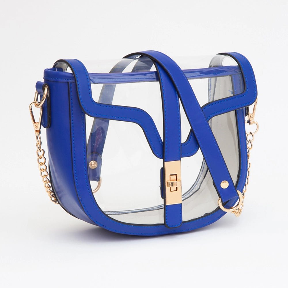 Stadium Saddle Bag-Royal - Revel Boutique