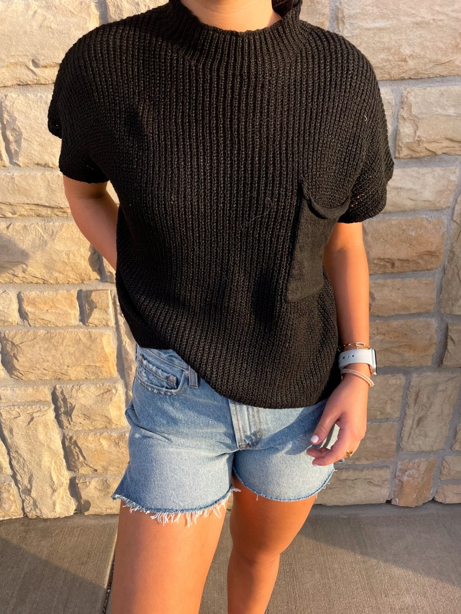 Step Up Side Slit Short - Revel Boutique