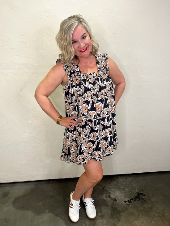 Stick Season Floral Dress - Revel Boutique