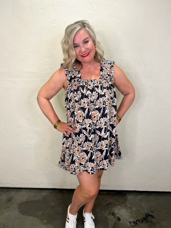 Stick Season Floral Dress - Revel Boutique
