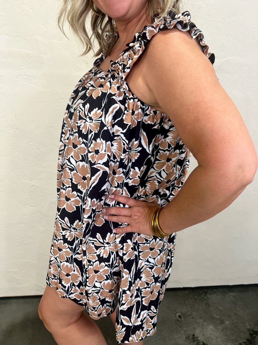 Stick Season Floral Dress - Revel Boutique