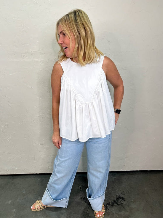 Streamline Big Cuff Jean - Revel Boutique