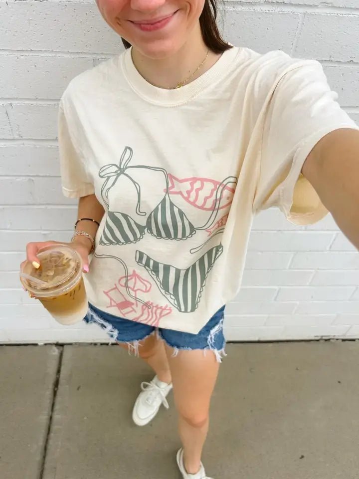 Summer Bikini Tee - Revel Boutique