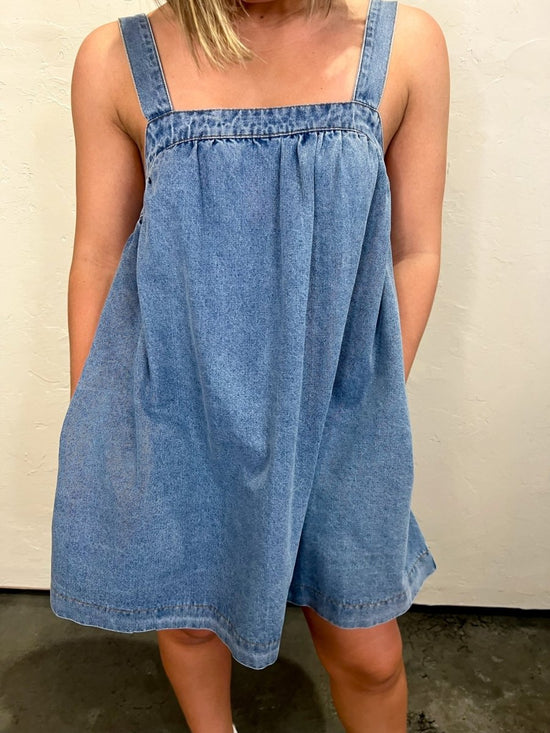 Summer Nights Denim Mini - Revel Boutique
