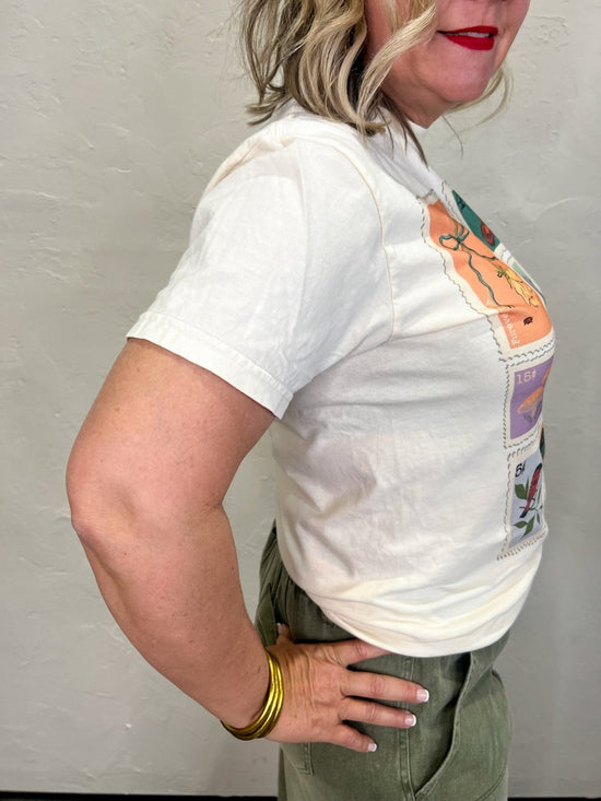 Summer Stamps Graphic Tee - Revel Boutique