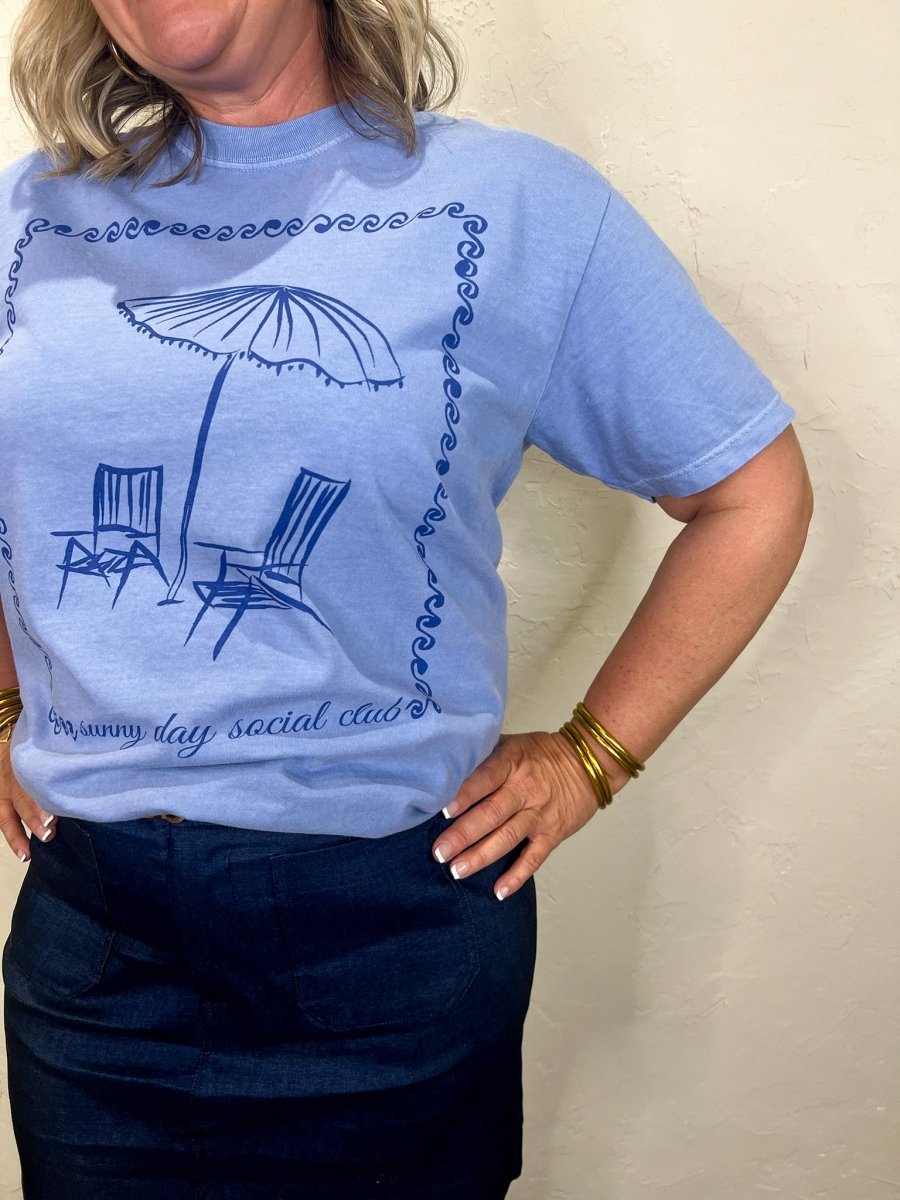 Sunny Day Social Club Tee - Revel Boutique
