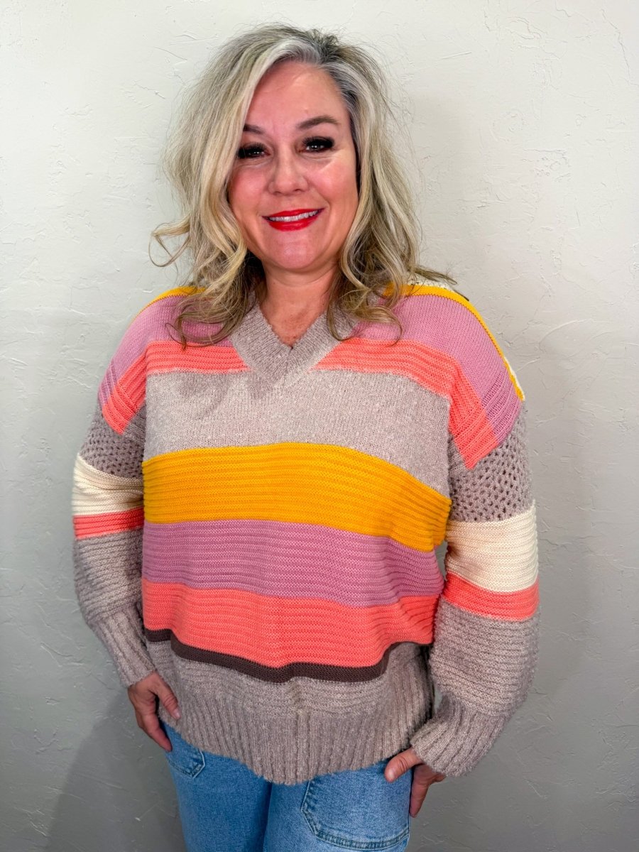 Sunsetscape Sweater - Revel Boutique