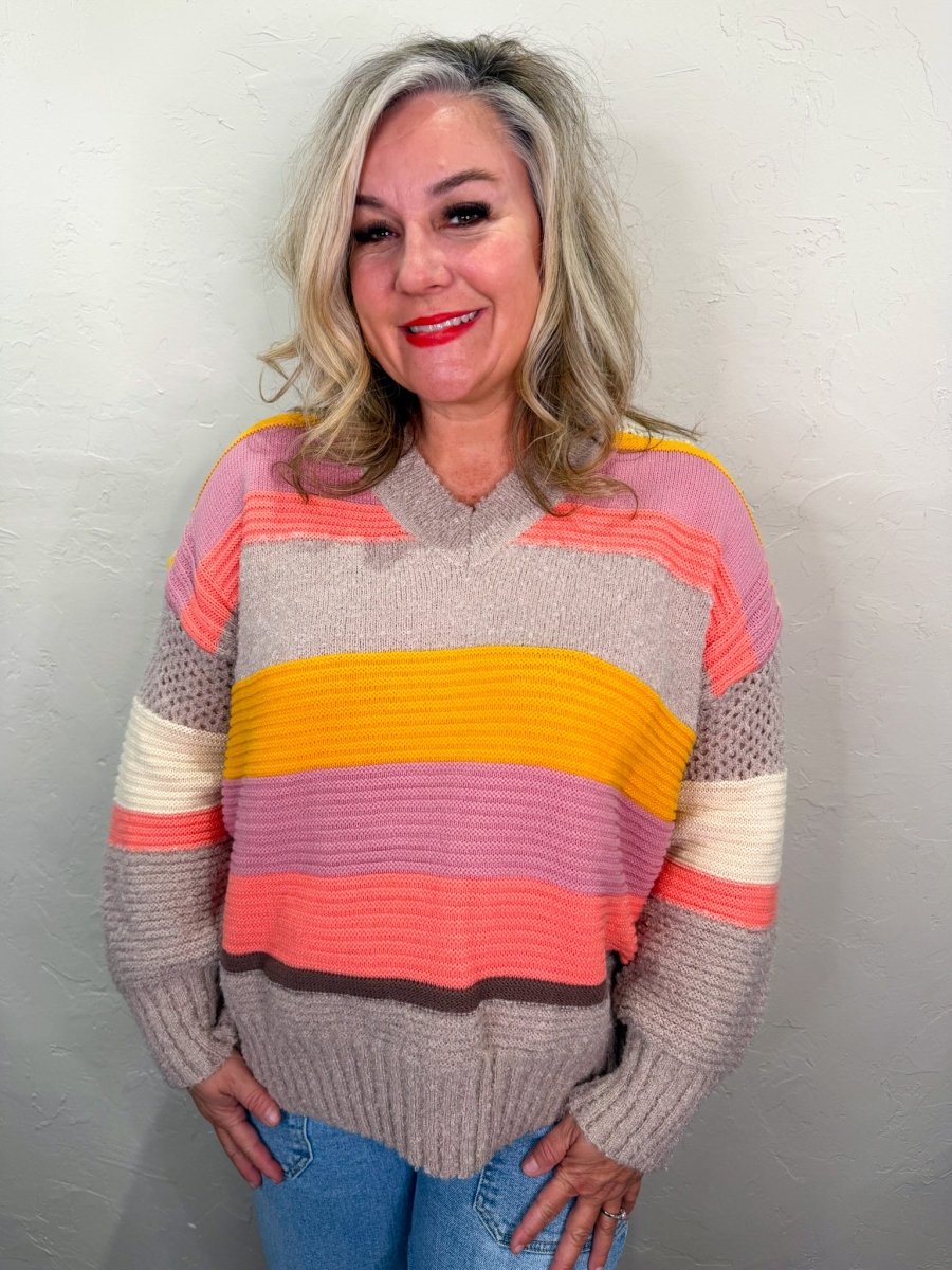 Sunsetscape Sweater - Revel Boutique