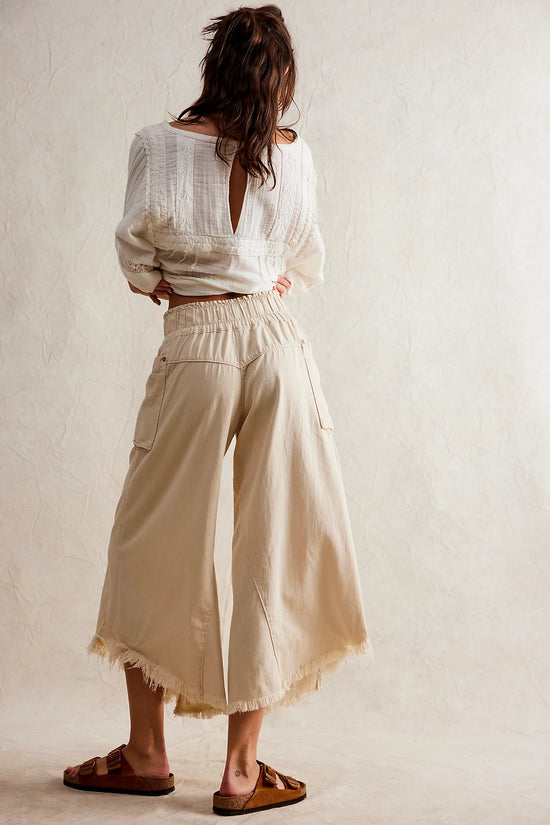 Free People: Sun Setter Pull On - Natural Cotton