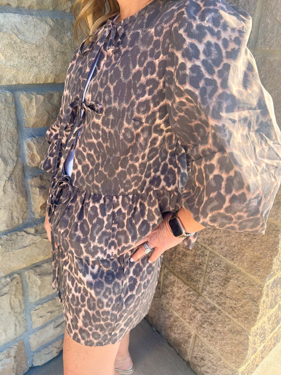 Suri Leopard Set - Revel Boutique