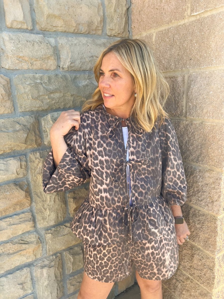 Suri Leopard Set - Revel Boutique
