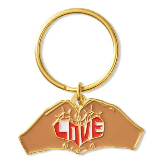 Taylor Heart Hands Key Ring - Revel Boutique
