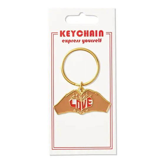 Taylor Heart Hands Key Ring - Revel Boutique