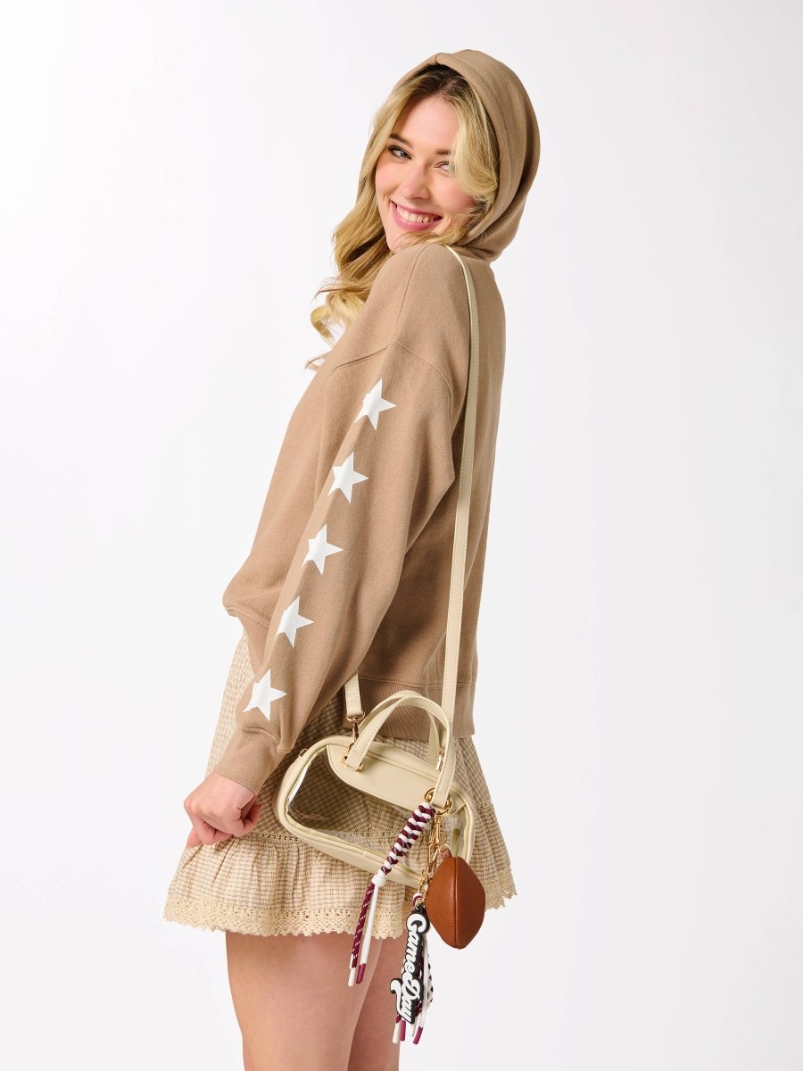 TAYLOR MINI CROSS-BODY: IVORY - Revel Boutique
