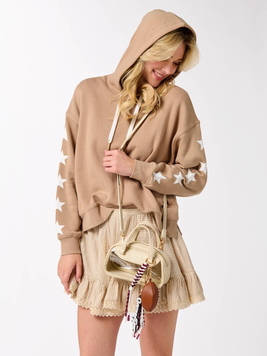 TAYLOR MINI CROSS-BODY: IVORY - Revel Boutique