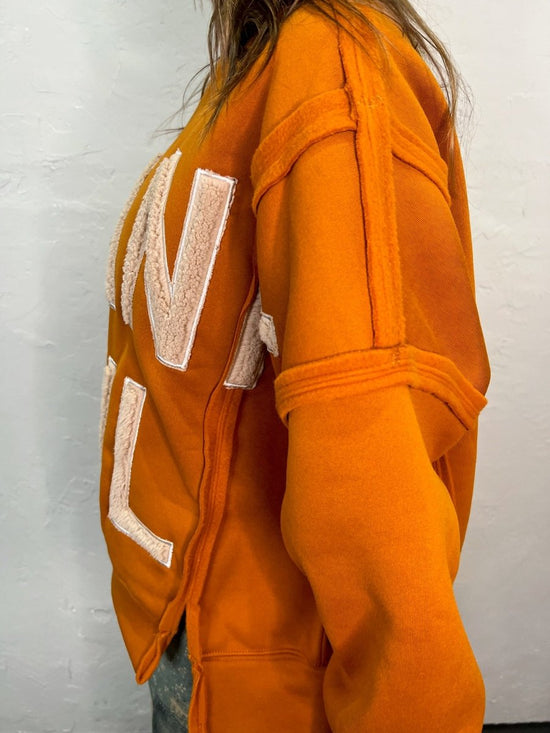 Thankful Fuzz Sweatshirt - Revel Boutique