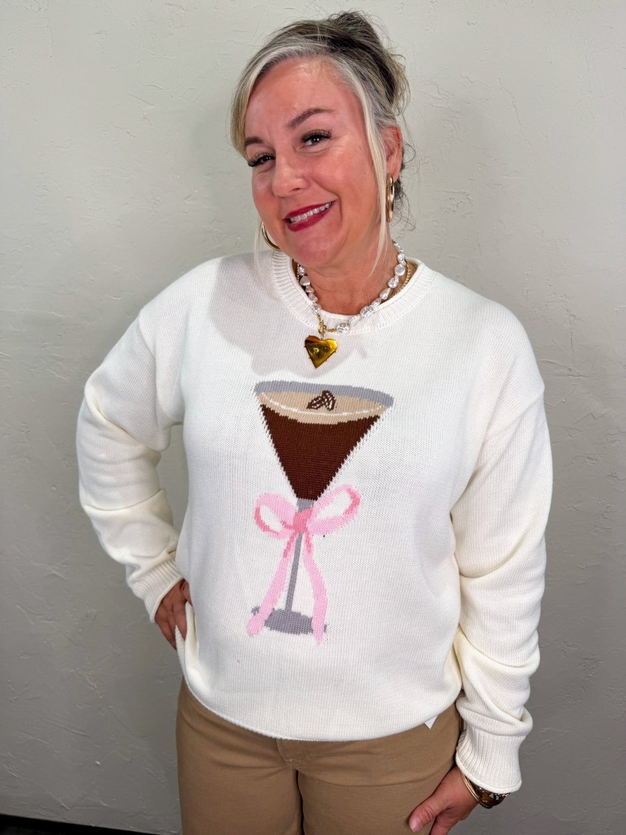 Thats That Me Espresso Martini Sweater - Revel Boutique